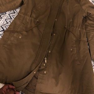 Tan Parka Coat